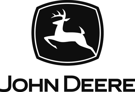 John deere logo chiave catena Accessori oggetti scena moda 3d print model - Mito3D
