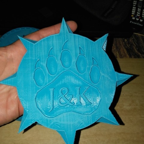 john kens custom shield various mak 3D print model - Mito3D