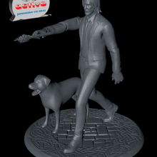 john wick oyun johm film eylem şekil toplama 3d print model - Mito3D