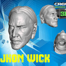 john wick art figure 3d print model - Mito3D