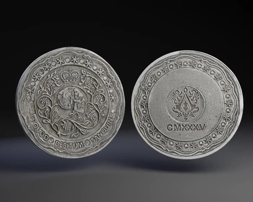 john wick blood oath marker skull coin movie johnwick bloodoath 3d print model - Mito3D