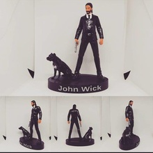 John stoppino fortnite 3d modello Stampa moda film Jannie tiepido collezione figura azione keanu reeves john wick 3d print model - Mito3D