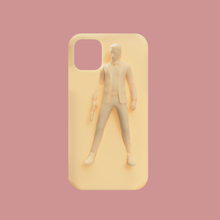 John fitil iphone 11 durum kılıf gadget Keanu Reeves matris 3d print model - Mito3D