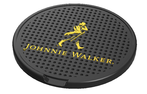 johnnie walker coasters 3d print model - Mito3D