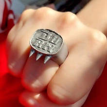 johnny silverhand ring jewelry cyberpunk2077 cuberpunk 3d print model - Mito3D