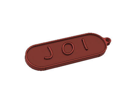 feira cão etiqueta gadget pingente chave anexo engraçado suspensão presente chaves 3d print model - Mito3D
