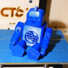 jointed cogbot game art desktoy model robot robots 3d print model - Mito3D