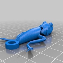 jointed frog tool 3d printing 3d print model - Mito3D