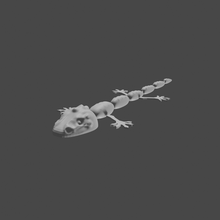 jointed lizard 3d print model - Mito3D