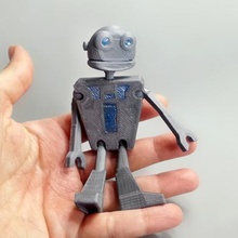 Gelenk-Roboter Spiel artikuliert ball jointed Roboter 3d print model - Mito3D