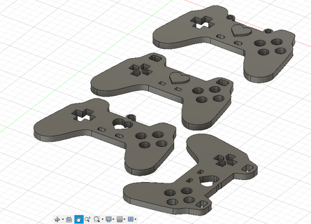 travetto video gioco ciondoli travetto ciondoli travetto orecchini 3d print model - Mito3D