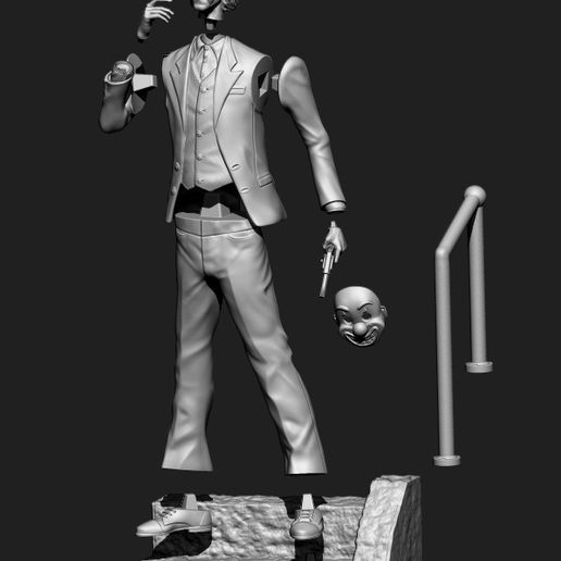 joker 3D print model - Mito3D