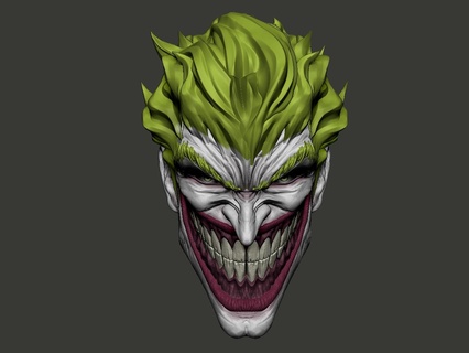 Joker 3d print model - Mito3D