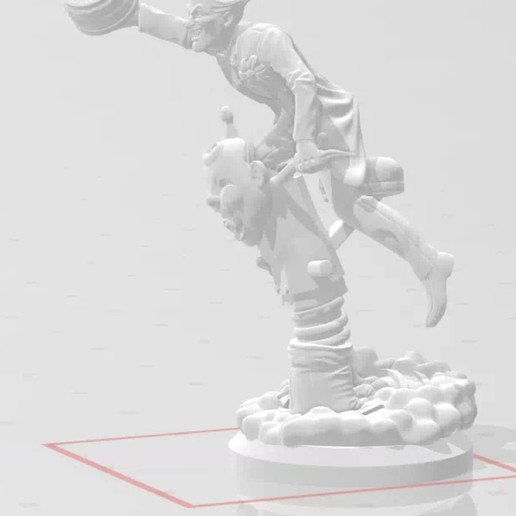 joker dc batman 3D print model - Mito3D