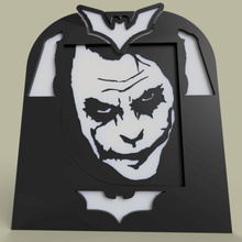 joker - batman v2 art 2dart 2d wall batarang logo symbol painting 3d print model - Mito3D