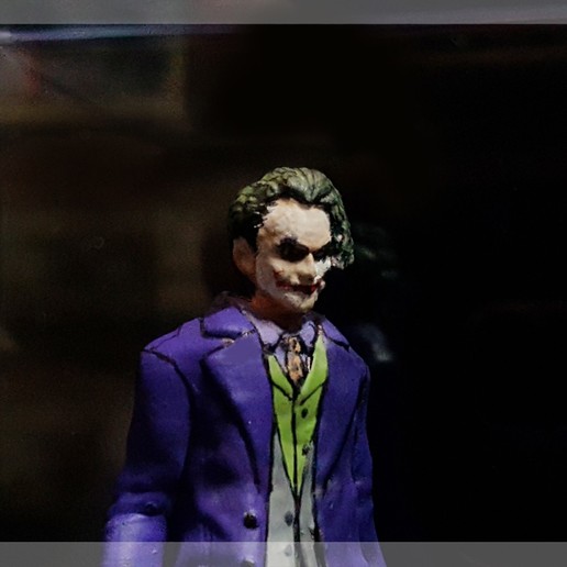 joker batman dark knight filmi 3d yazıcı karanlık film 3D print model - Mito3D