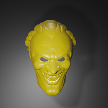 bufón personaje película cara mask joker cosplay máscara 3d print model - Mito3D
