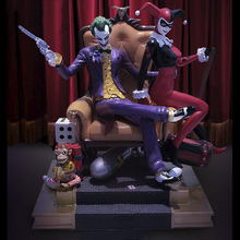 Joker Harley Quinn 3d Modell Drucken drucken Kunst dc Comics Schurke Statue Karikatur Charakter Clown Gotham Miniaturen Figuren Film dunkel 3d print model - Mito3D