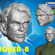 joker head - art figure 3d print model - Mito3D
