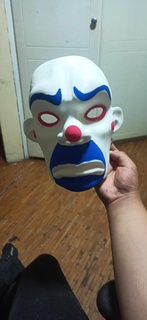 bufón máscara guasón batman 3d print model - Mito3D