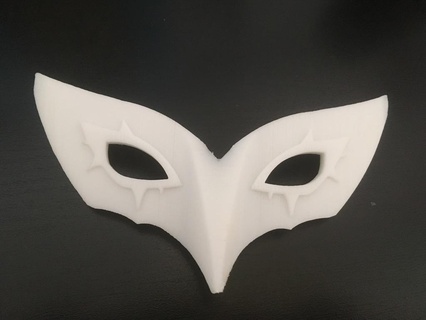 joker mask p5 persona 5 smt sculptures 3d print model - Mito3D