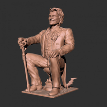 joker estátua a arte 3d print model - Mito3D