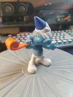 jóquei smurf brinquedo 3d print model - Mito3D