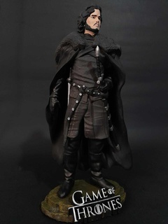 jon snow game thrones jon snow game thrones game thrones statue high poly  3d print model - Mito3D