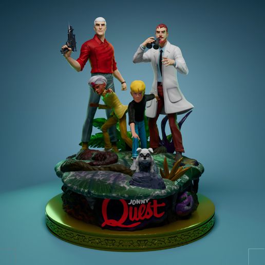 jonny ricerca epico diorama 2 3D print model - Mito3D