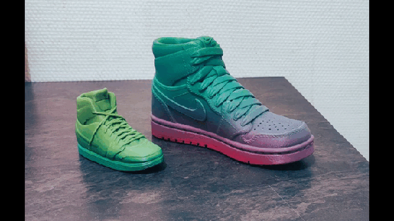 jordan air aria Giordania nike sneaker max scarpe jordanair vigore 3d print model - Mito3D