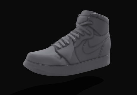 Jordanien 1 Nike verschiedene Schuhe Spielzeug 3d print model - Mito3D