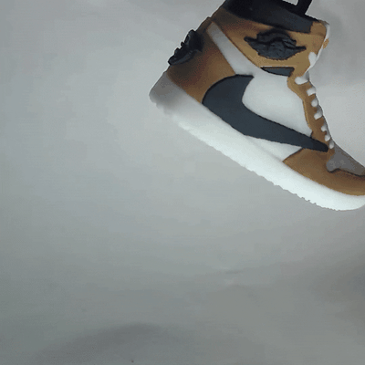jordan 1 high travis scott mocha retro og hype sneakers keychain 3d print model - Mito3D