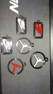 Jordán nike zapatillas llaveros llavero llaves llave anillo cadena Miguel baloncesto 3d print model - Mito3D