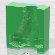 Jordán zapatilla molde 3d print model - Mito3D
