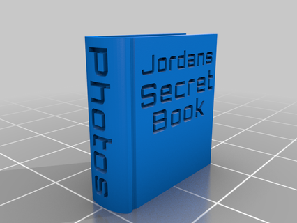 jordans book customized household 3d print model - Mito3D
