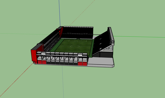 Jorge Luis hirschi estádio alunos la plata 2023 futebol nfl nba mlb nhl Argentina 3d print model - Mito3D