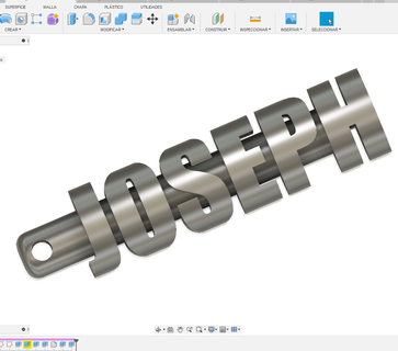 Joseph anahtarlık 3d print model - Mito3D