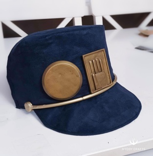 Jotaro kujo accessoires chapeau chaîne 3d print model - Mito3D