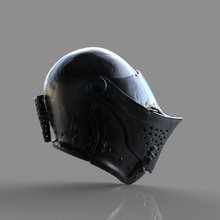 Turnier Helm ii Rüstung Kunst dekorativ Design Luxus Selten Kabuto Ritter mittelalterlich Armee Soldat Krieger Maske Raubtier 3d print model - Mito3D