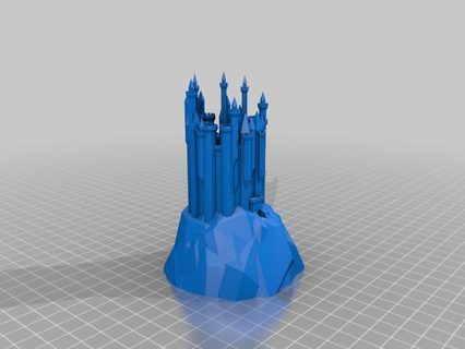 jow-ire castle customized buildings structures 3d print model - Mito3D