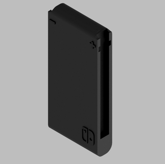 joycon controller slim nintendo switch joycon joy-con controller nintendo switch nintendo switch portable slim small  3d print model - Mito3D