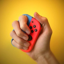 joycon knuckles game arms nintendo switch videogame grip 3d print model - Mito3D