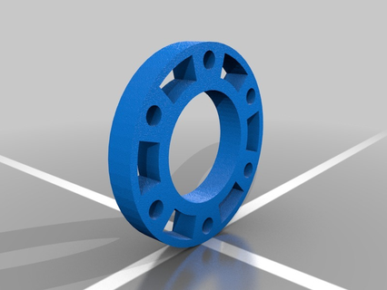 joymonkey 5 16 inch vex spacer hub thing omni omniwheel wheel r2builders robotics 3d print model - Mito3D