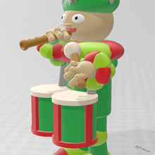 feliz brinquedo musical homem gadget 3d print model - Mito3D