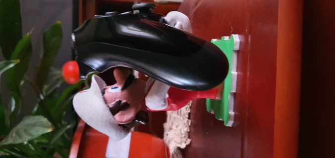 telecomando gioco titolare supporto Mario bros giochi per telefono nintendo ps4 ps5 xbox reggiseno mariosbros luigi comando controllo 3d print model - Mito3D