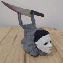 joystick holder hallowen myers art portal knife 3d print model - Mito3D