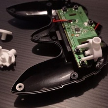 joystick remote control car crawler rc stunt 360 button 3d print model - Mito3D