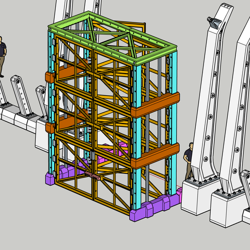 jp véhicule accès modulaire 3D print model - Mito3D