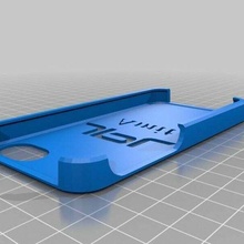 jpl iphone 5 durum kılıf moda özelleştirilmiş Aksesuarlar 3d print model - Mito3D