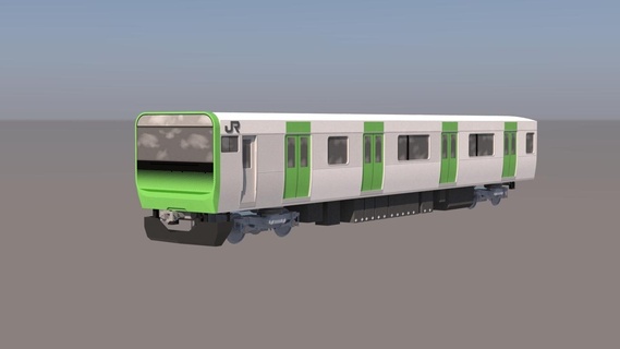 jr japan railways model 3d print model - Mito3D